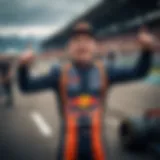 Max Verstappen's Victory Lap