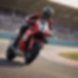 MotoGP Qatar Grid Rider in Action