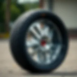 A used one wheel showcasing its unique design and features
