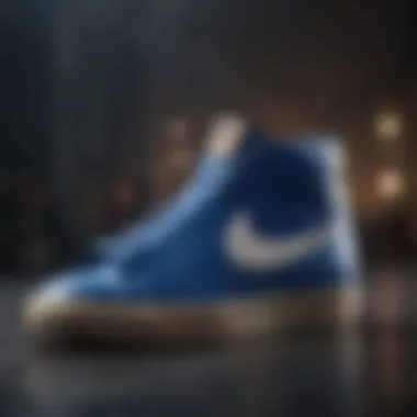 Nike Blazers in Blue - Unleashing Performance