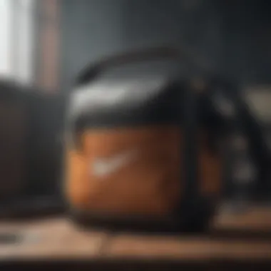 Nike Heritage Crossbody Bag demonstrating versatile carrying options