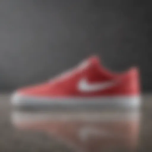 Minimalistic Nike SB Charge shoe design