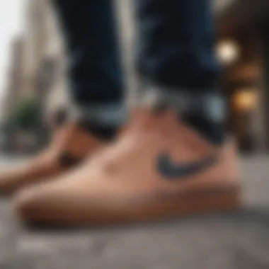 Urban street style influence on Nike SB Charge shoes