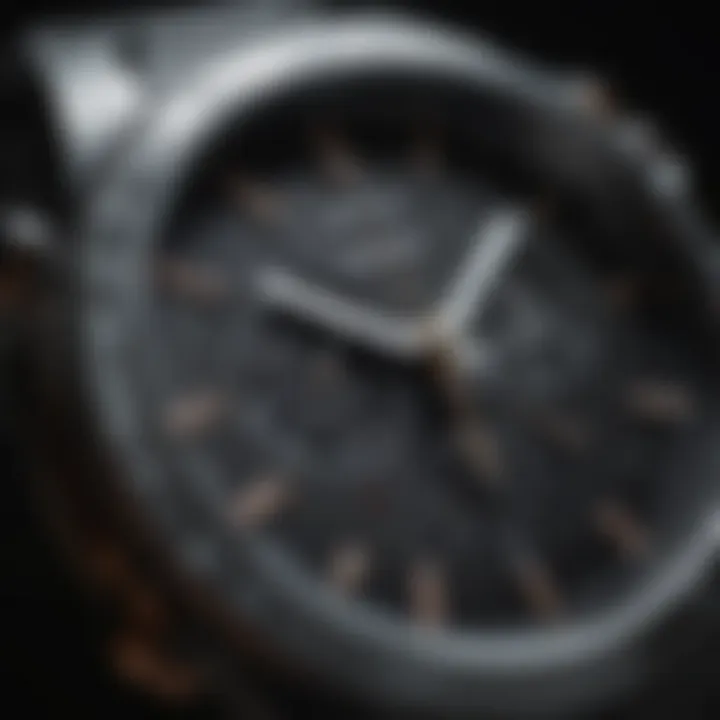 Chrono Watch Dial Detail