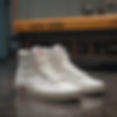 Off White Vans High Top for Extreme Sports