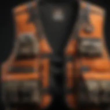 Adrenaline-Pumping Orange Camo Vest Styling