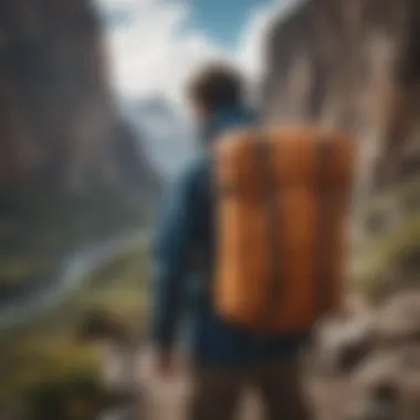 Patagonia Duffle Backpack in Action on Adventure Trail