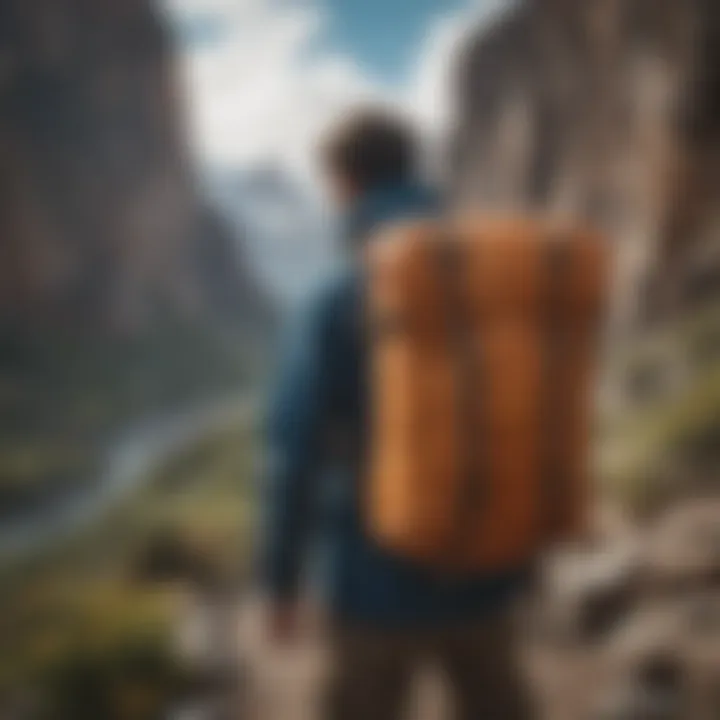 Patagonia Duffle Backpack in Action on Adventure Trail