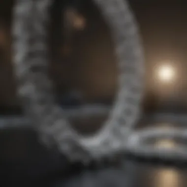 Elevated Prestige Defined Prestige of White Gold VVS Chain