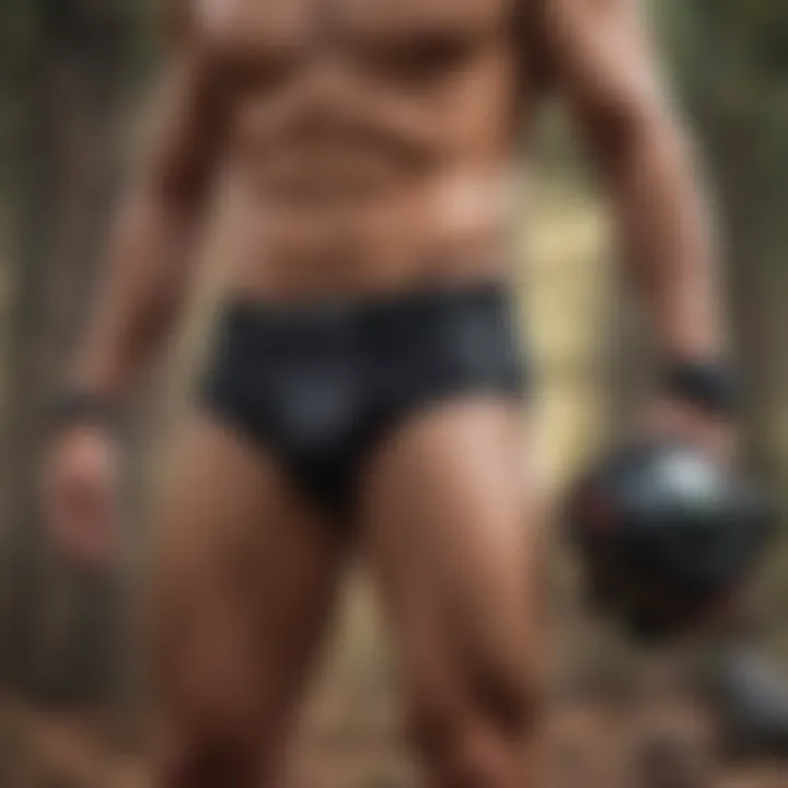 Protective Briefs with Cup for Extreme Sports