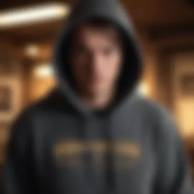 Vintage Noir Pulp Fiction Hoodie Vintage Noir Pulp Fiction Hoodie
