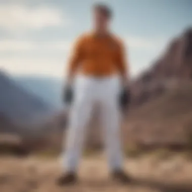 White Dickies: Endurance Tested in Extreme Conditions Resilience in Action under Pressure