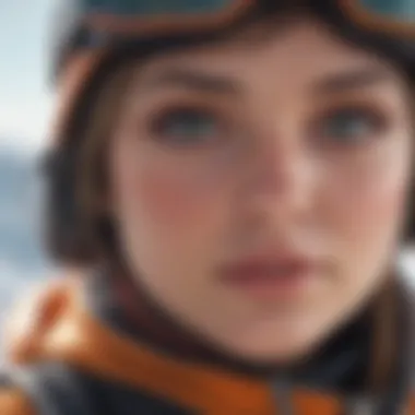 Innovative Technology of Roxy Poppy Detailed view of the advanced technology used in Roxy Poppy snowboard construction