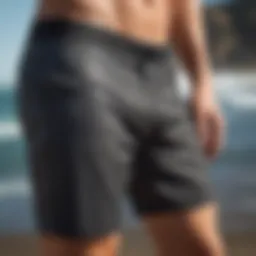 Innovative seamless boardshorts design for enhanced mobility