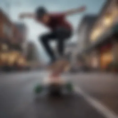 Skateboarder performing tricks wearing Vans Skate Half Cab