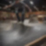 Thrilling Skateboarding Ramp