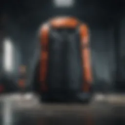 Sleek and stylish silhouette of Nike Duffel Backpack