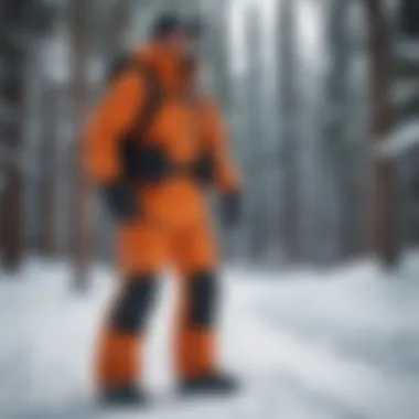 Tailored Comfort and Fit for Adventure Seekers Snow pants with bib featuring adjustable straps for a customized fit