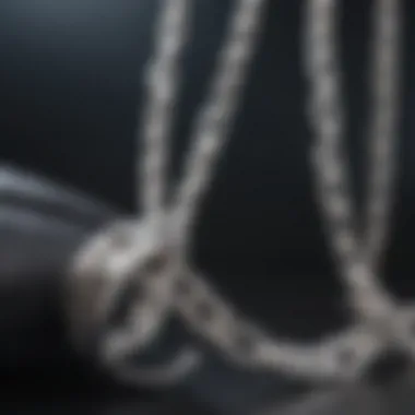 Chic Sophistication Unveiled Sophistication of White Gold VVS Chain