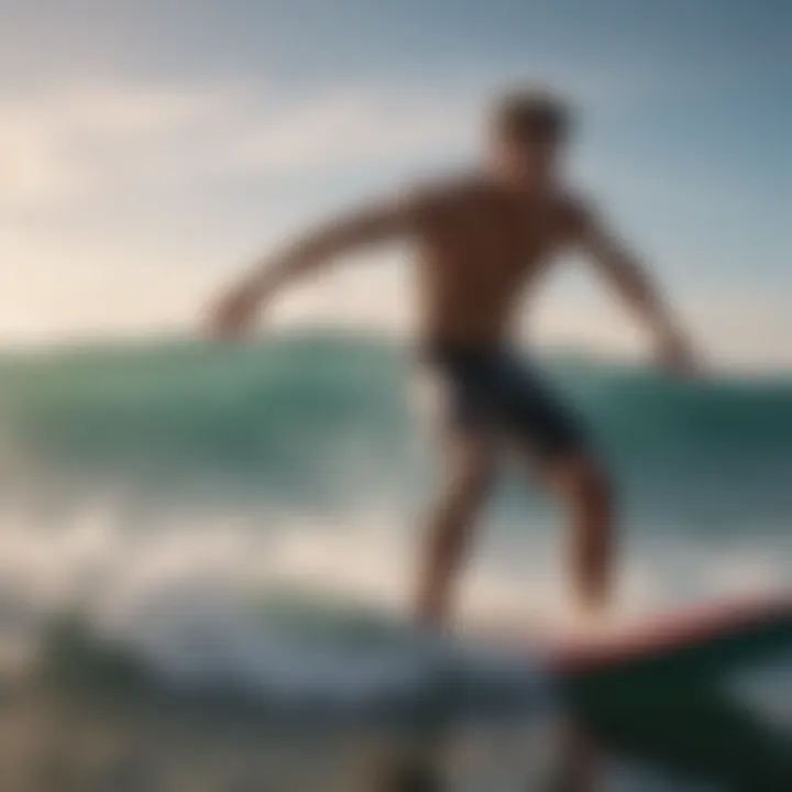 Nutrition plan highlighting essential foods for surfers