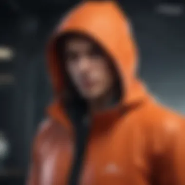 Diverse Styles of Windbreaker Hoodies A collection of different styled windbreaker hoodies, highlighting their versatility for various extreme sports.