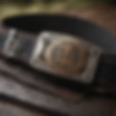 Action Shot of a Hurley Belt in Extreme Sports Hurley belt being worn during an extreme sports activity
