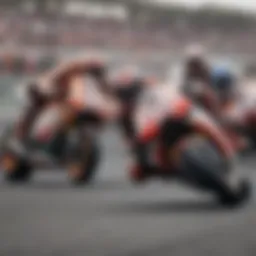 Spectacular MotoGP Race Start