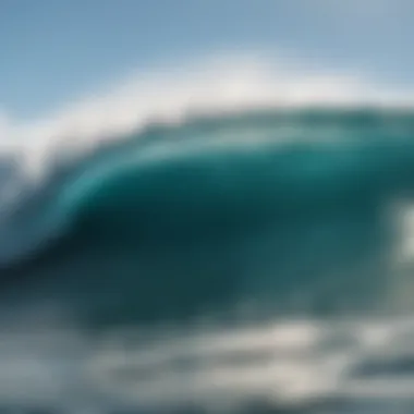 Thrilling Wave Break at Pipeline