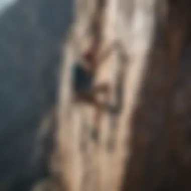 Adrenaline-Pumping Rock Climbing Ascent