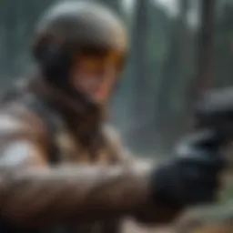 Ethereal Fury - Illustration depicting the spy marauder in a moment of intense focus and calculated precision