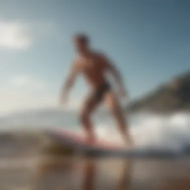 Vintage Surf Brand Advertisement in Retro Magazine