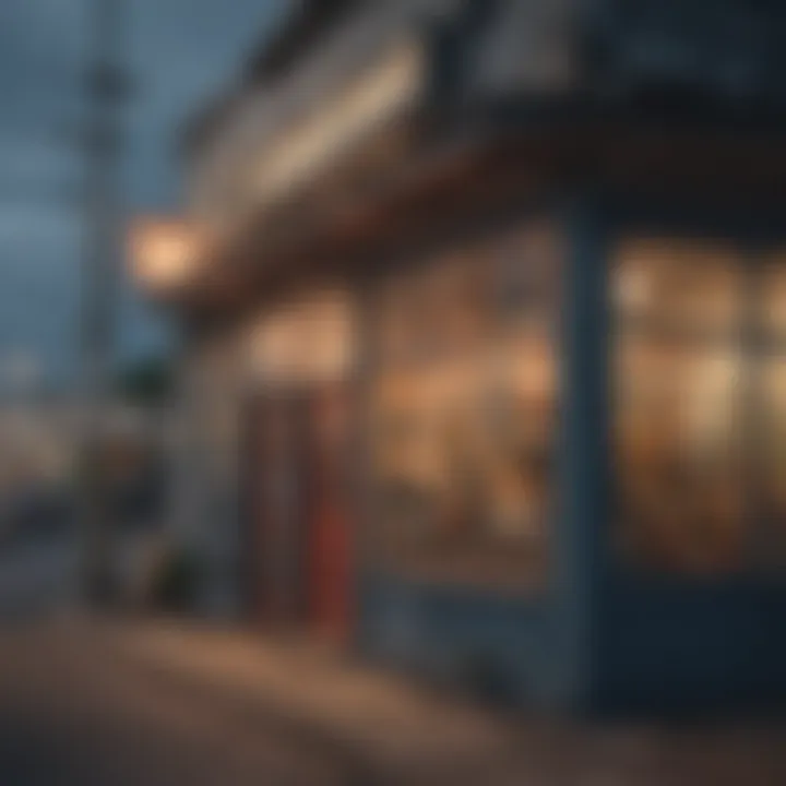 Vintage Surf Brand Surf Shop Storefront