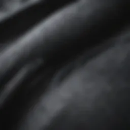 Close-up of Volcom Gore-Tex fabric showcasing its waterproof properties