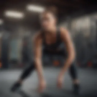 Dynamic Stretching for Optimal Warm-Up Athletic woman performing dynamic stretches before workout